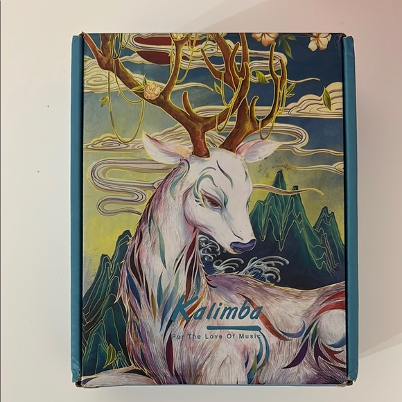 Kalimba Musical Instrument with Box - Picture 3 of 7